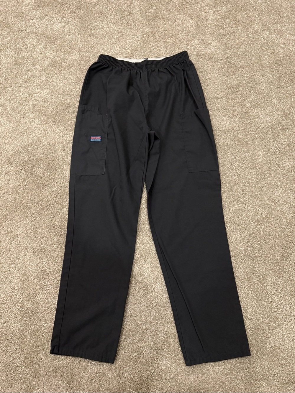 Cherokee Workwear Scrub Pants in Pewter Size Petite XS